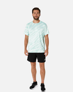 T-Shirt Asics Core All Over Print - Vert