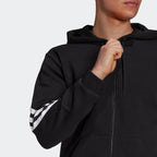 Veste Capuche Adidas Sportswear Future Icons  - Noir/Blanc