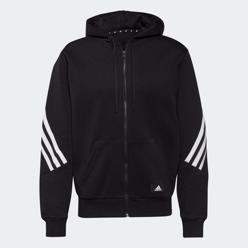 Veste Capuche Adidas Sportswear Future Icons  - Noir/Blanc