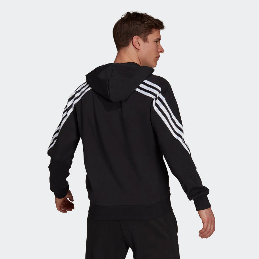 Veste Capuche Adidas Sportswear Future Icons  - Noir/Blanc