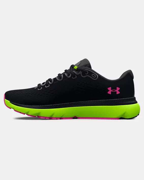 Under Armour UA HOVR™ Infinite 4 - Noir/Rose/Vert