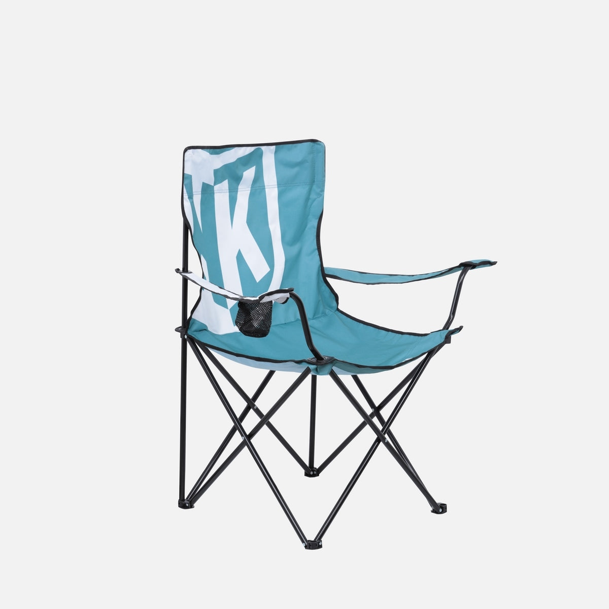 Chaise Pliante FK II - Bleu/Blanc