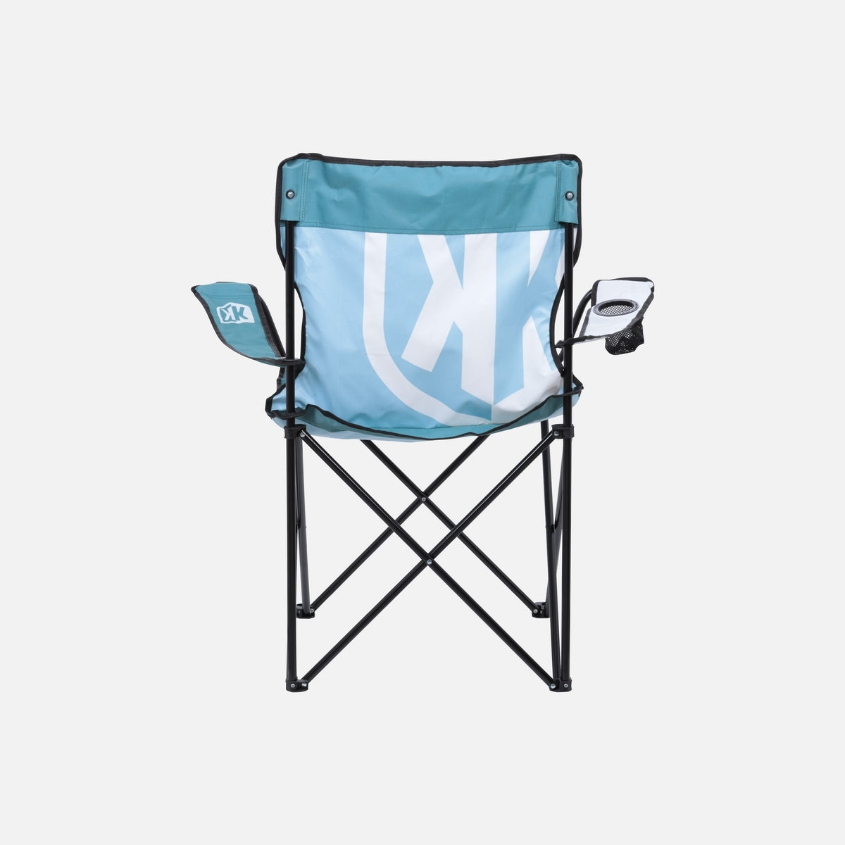 Chaise Pliante FK II - Bleu/Blanc