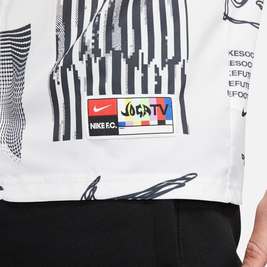 Chemise Nike FC Joga Bonito - Blanc/Noir