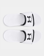 Claquette Under Armour Ignite Select - Blanc/Noir