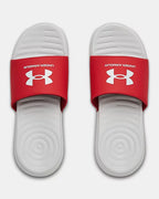 Claquette Under Armour UA Ansa Fixed - Blanc/Rouge