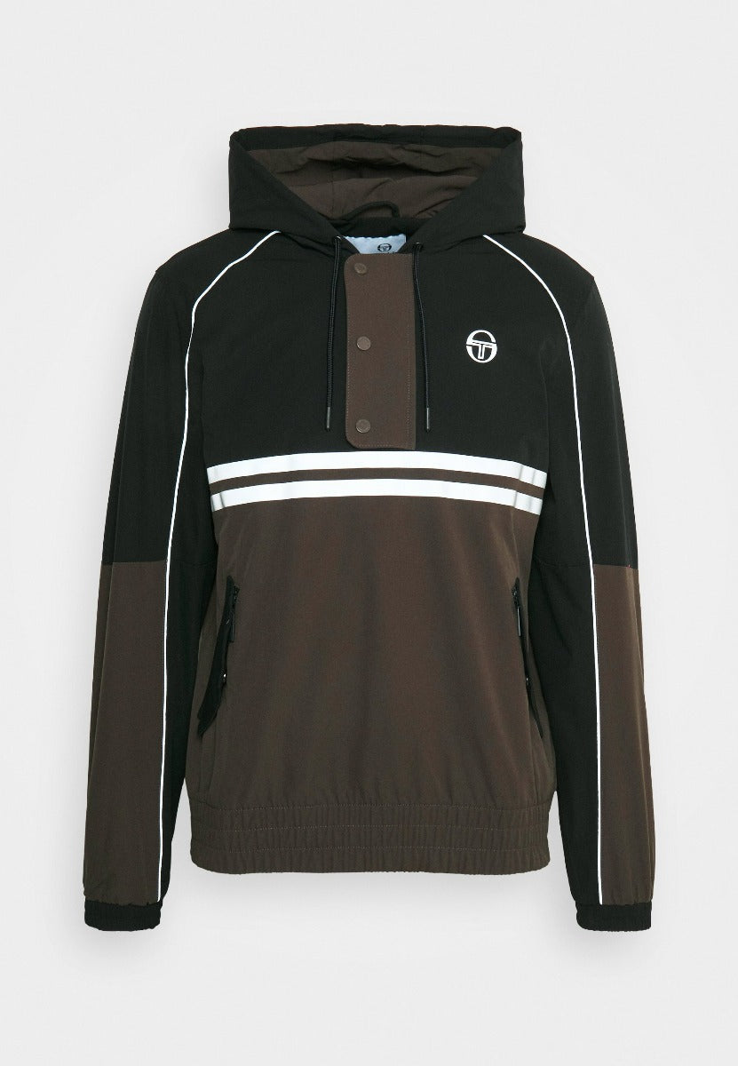 Coupe-Vent Sergio Tacchini Netem - Noir/Olive