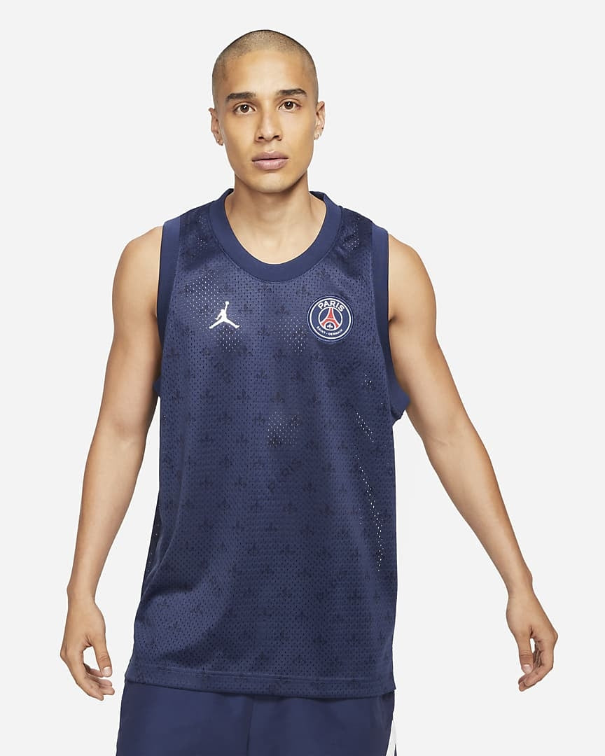 Débardeur PSG x Jordan Mesh - Bleu