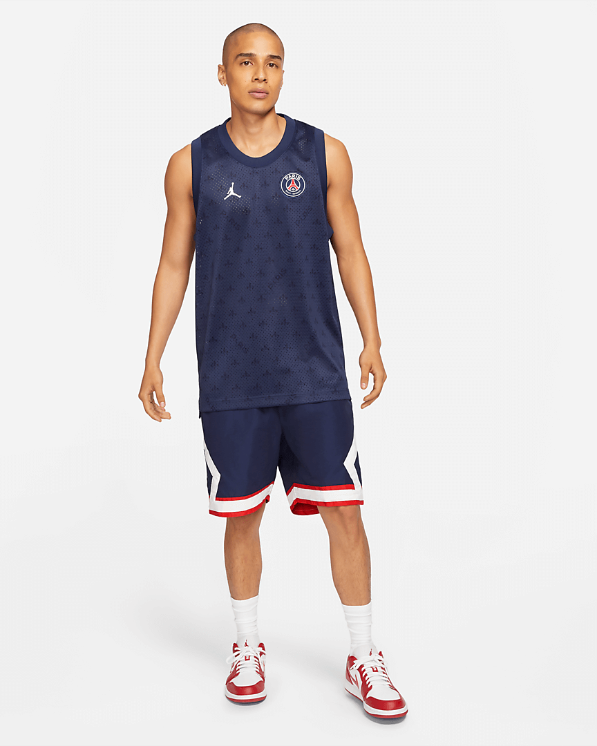 Débardeur PSG x Jordan Mesh - Bleu