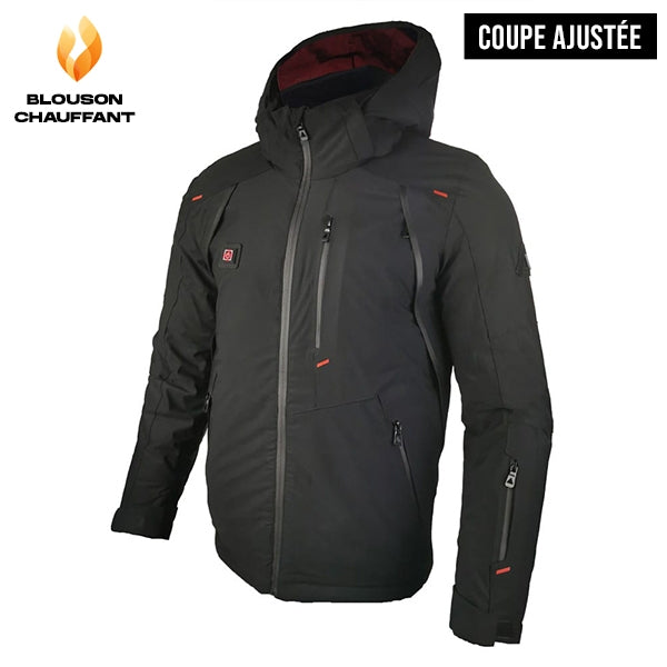 Blouson Scampia Chauffant Creed 1 - Noir