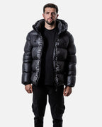 Doudoune Helvetica Silver 2 - Noir