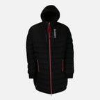 Doudoune longue Redskins Darren Swell - Noir/Rouge