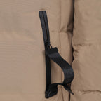 Doudoune longue Redskins Layer Cake - Beige/Noir