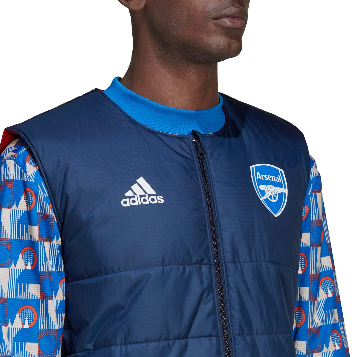 Doudoune sans manches Arsenal x TFL  2022 - Bleu