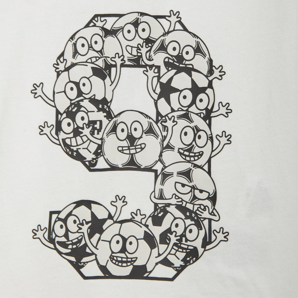 Ensemble T-shirt/Short Adidas 3 Stripes Bébé - Blanc/Noir