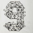 Ensemble T-shirt/Short Adidas 3 Stripes Bébé - Blanc/Noir