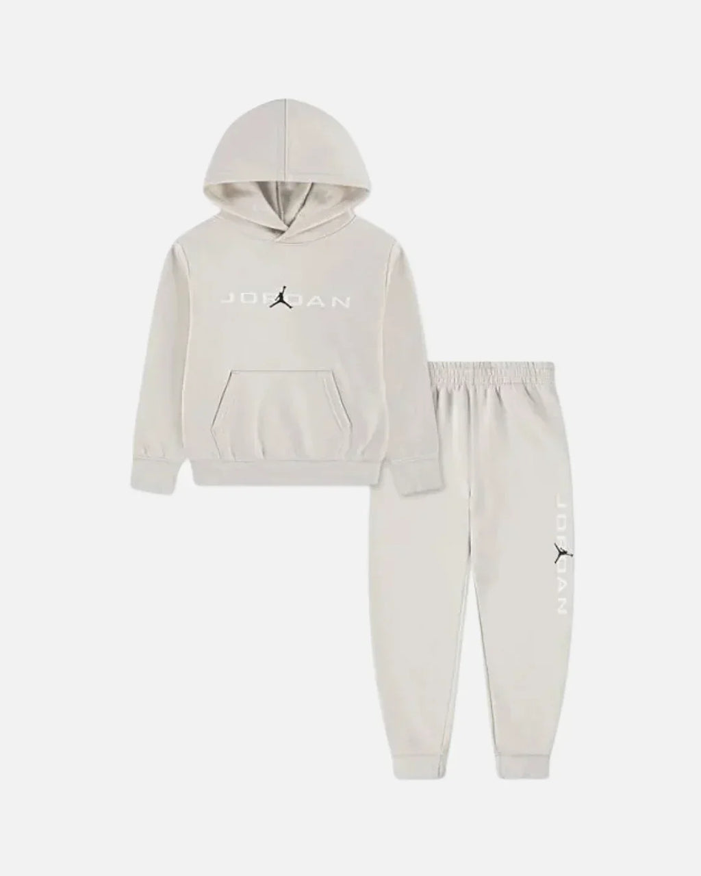 Ensemble Jordan Stretch Hbr Flc Enfant Junior - Blanc