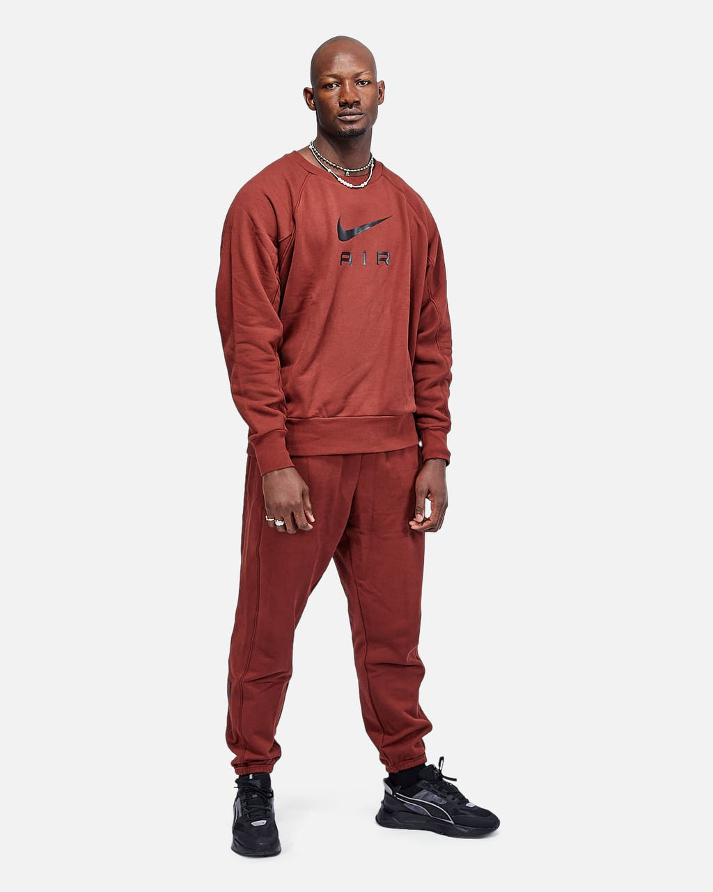 Sweat Nike Air - Marron/Noir