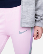 Ensemble Nike fille Therma-Fit - Gris/Rose