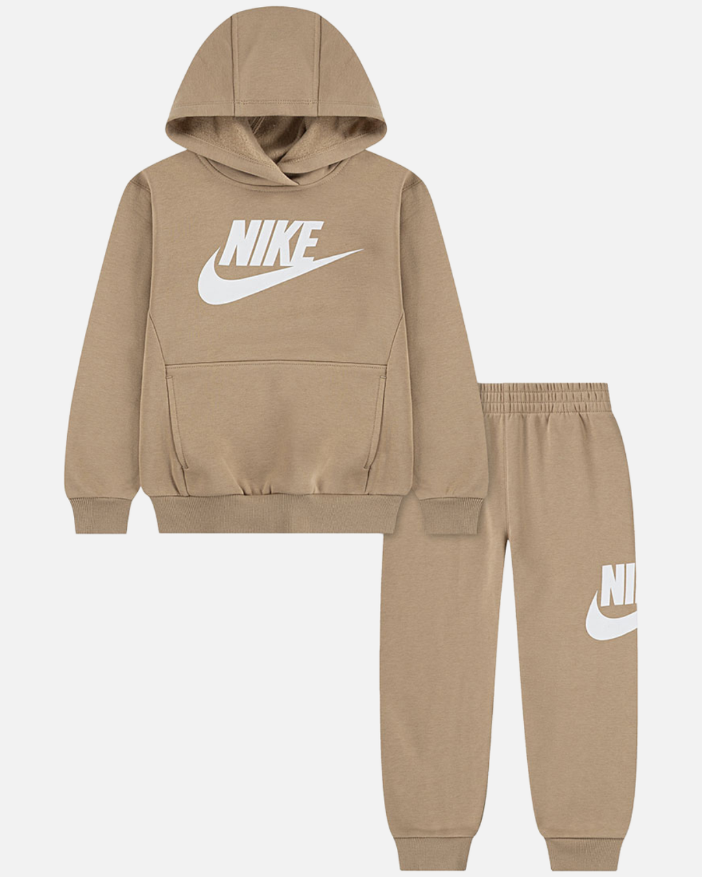 Ensemble Nike polaire Club BEBE - Beige