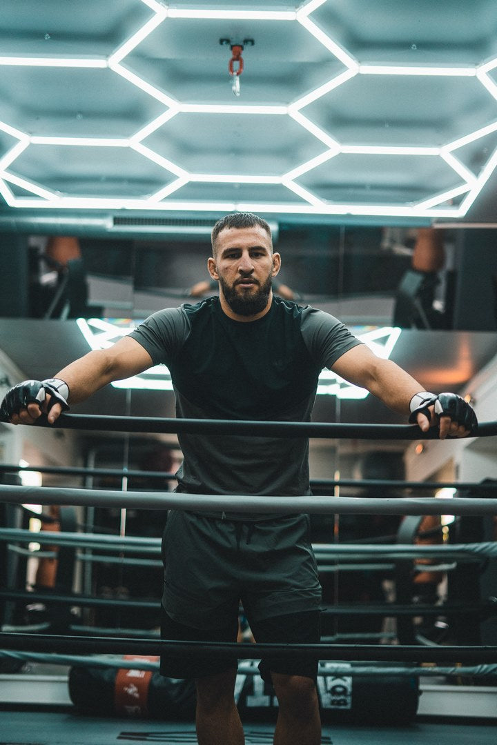 T-shirt Scampia Scalare - Gris/Noir