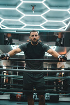 T-shirt Scampia Scalare - Gris/Noir