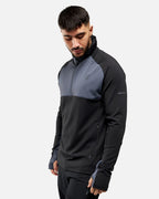 Haut 1/2 Zip FK Rocks II Cagoule Intégrée - Noir/Gris