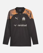 Haut d'entrainement OM - Noir/Orange