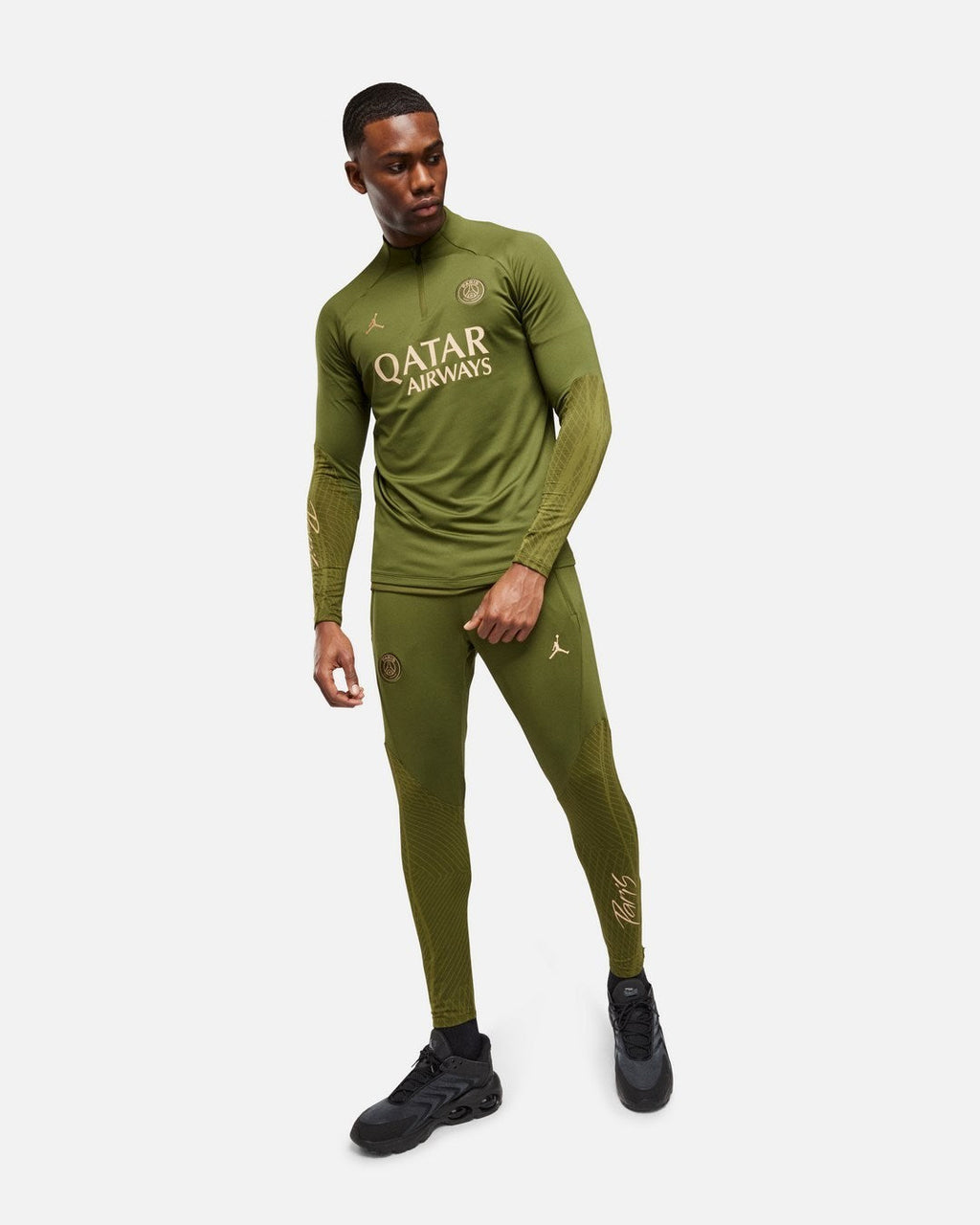 Haut d'entrainement PSG x Jordan Strike Fourth - Kaki