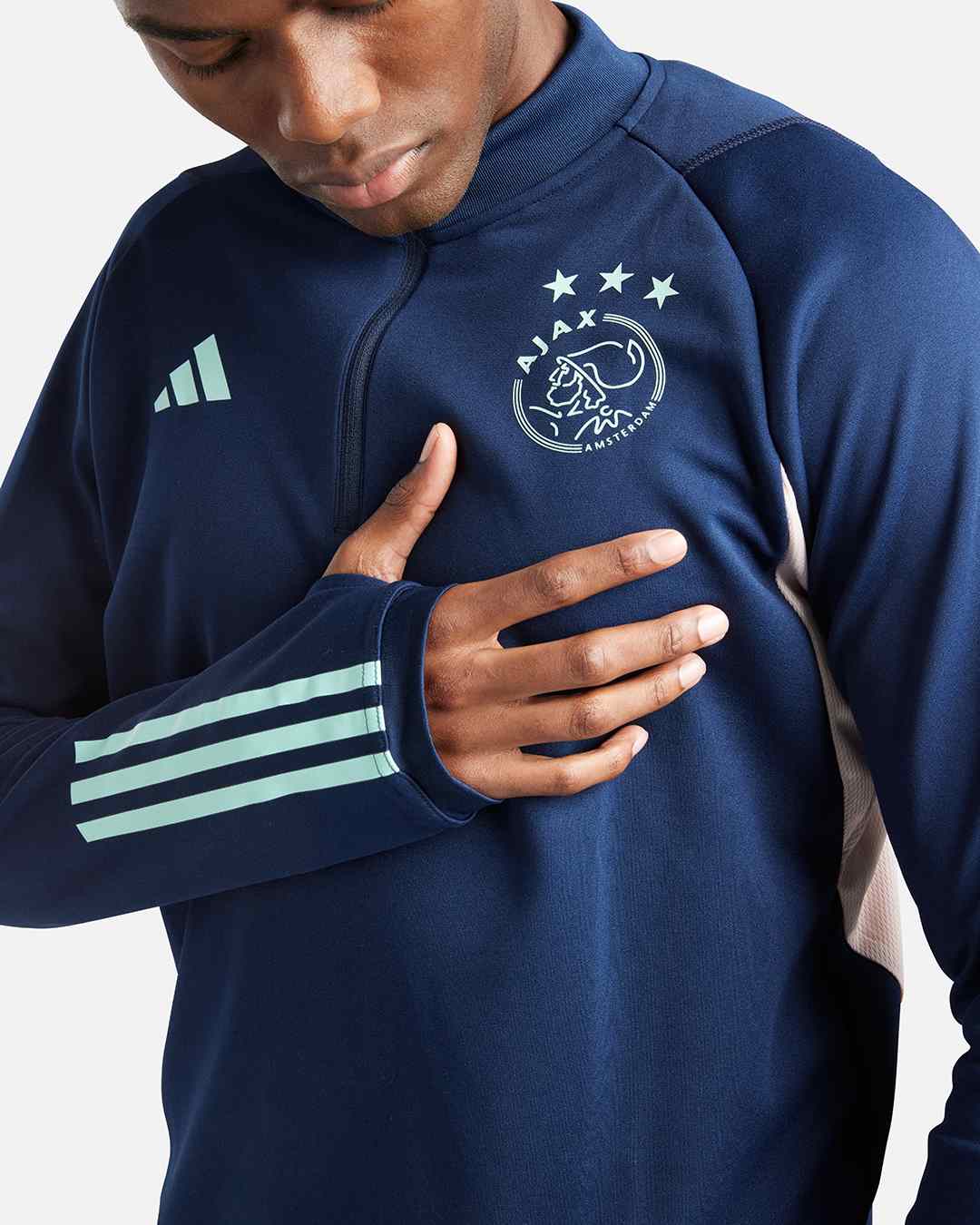 Haut d'entrainement Ajax Amsterdam - Bleu