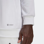 Haut d'entrainement à capuche Real Madrid Condivo 2022/2023 - Blanc/Noir/Violet