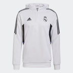 Haut d'entrainement à capuche Real Madrid Condivo 2022/2023 - Blanc/Noir/Violet