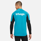 Haut d'entrainement Chelsea Winter Warrior - Bleu/Noir