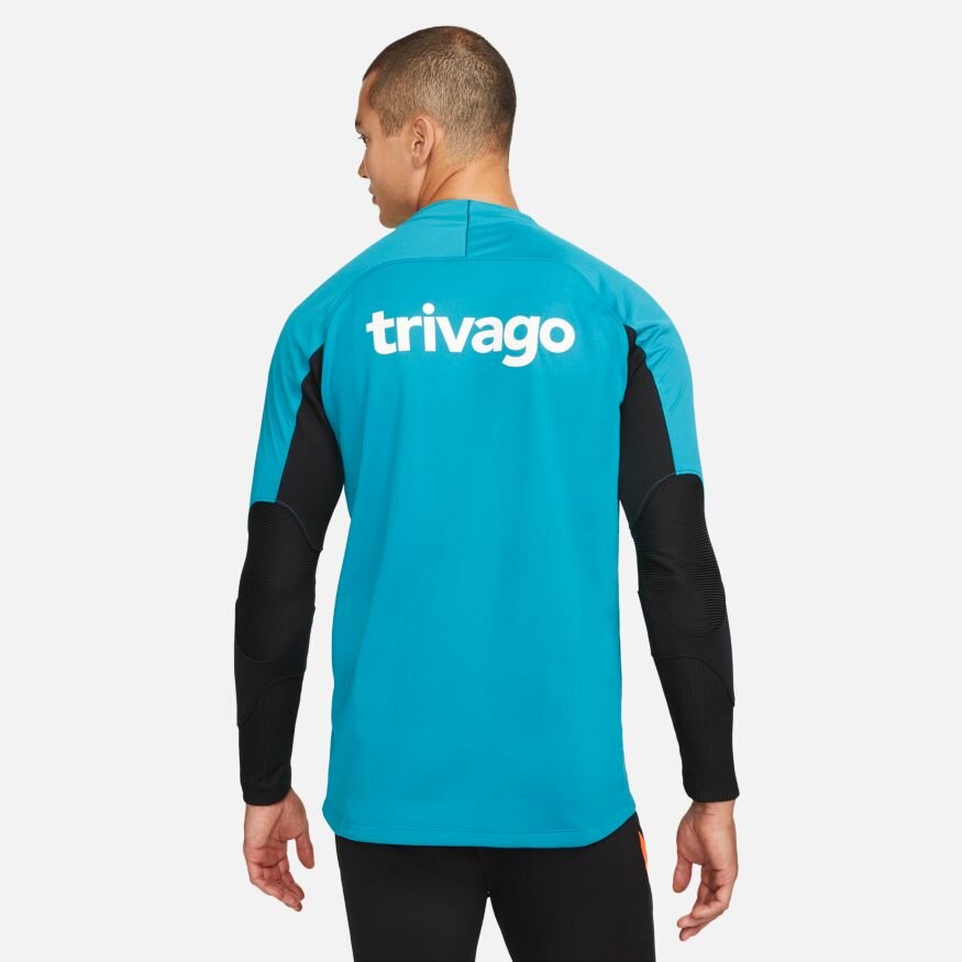 Haut d'entrainement Chelsea Winter Warrior - Bleu/Noir