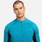 Haut d'entrainement Chelsea Winter Warrior - Bleu/Noir