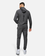 Veste à capuche Helvetica Neptune - Gris