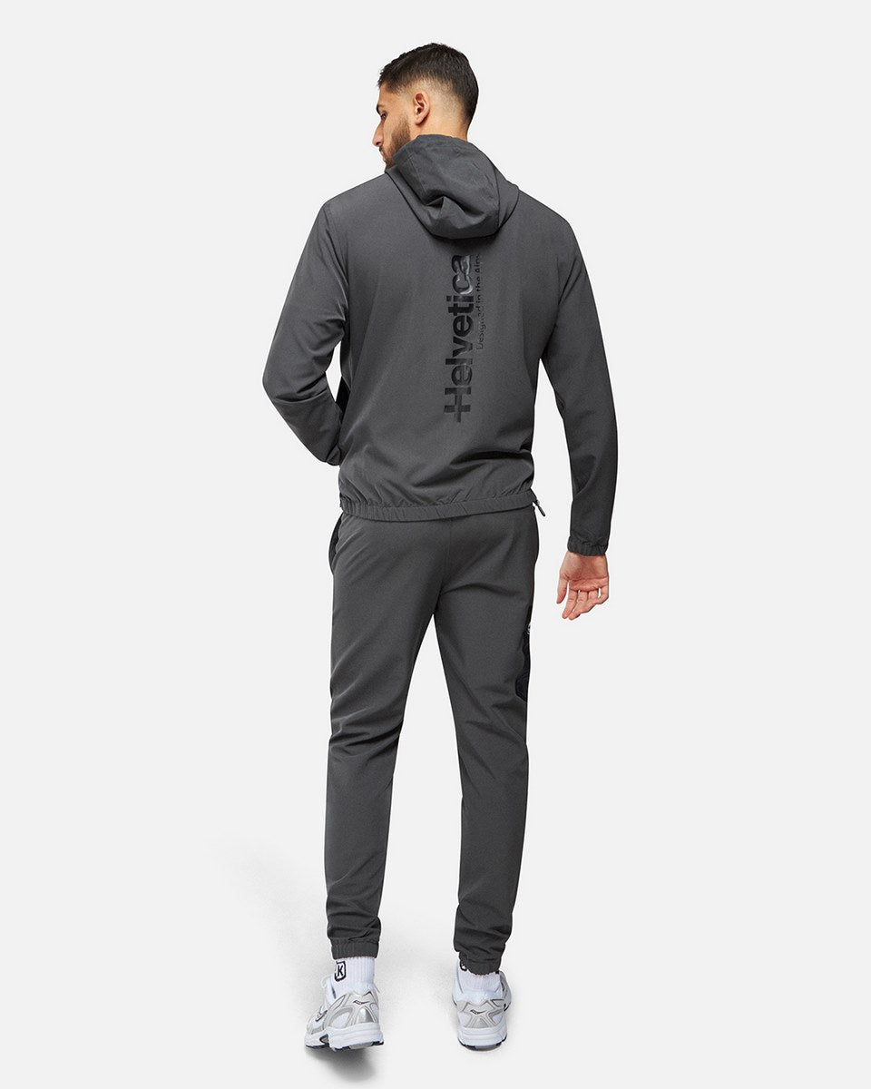 Veste à capuche Helvetica Neptune - Gris