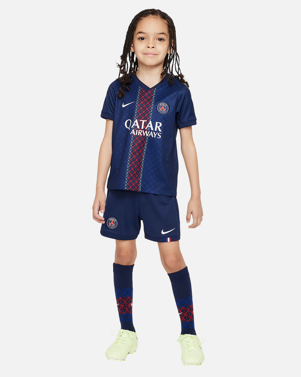 Kit PSG Domicile 2025/2026 Enfant - Bleu