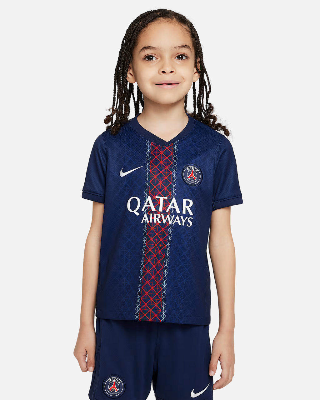 Kit PSG Domicile 2025/2026 Enfant - Bleu