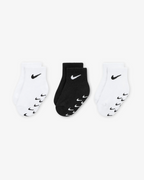 Lot de 3 paires de chaussettes Nike Bébé - Noir/Blanc
