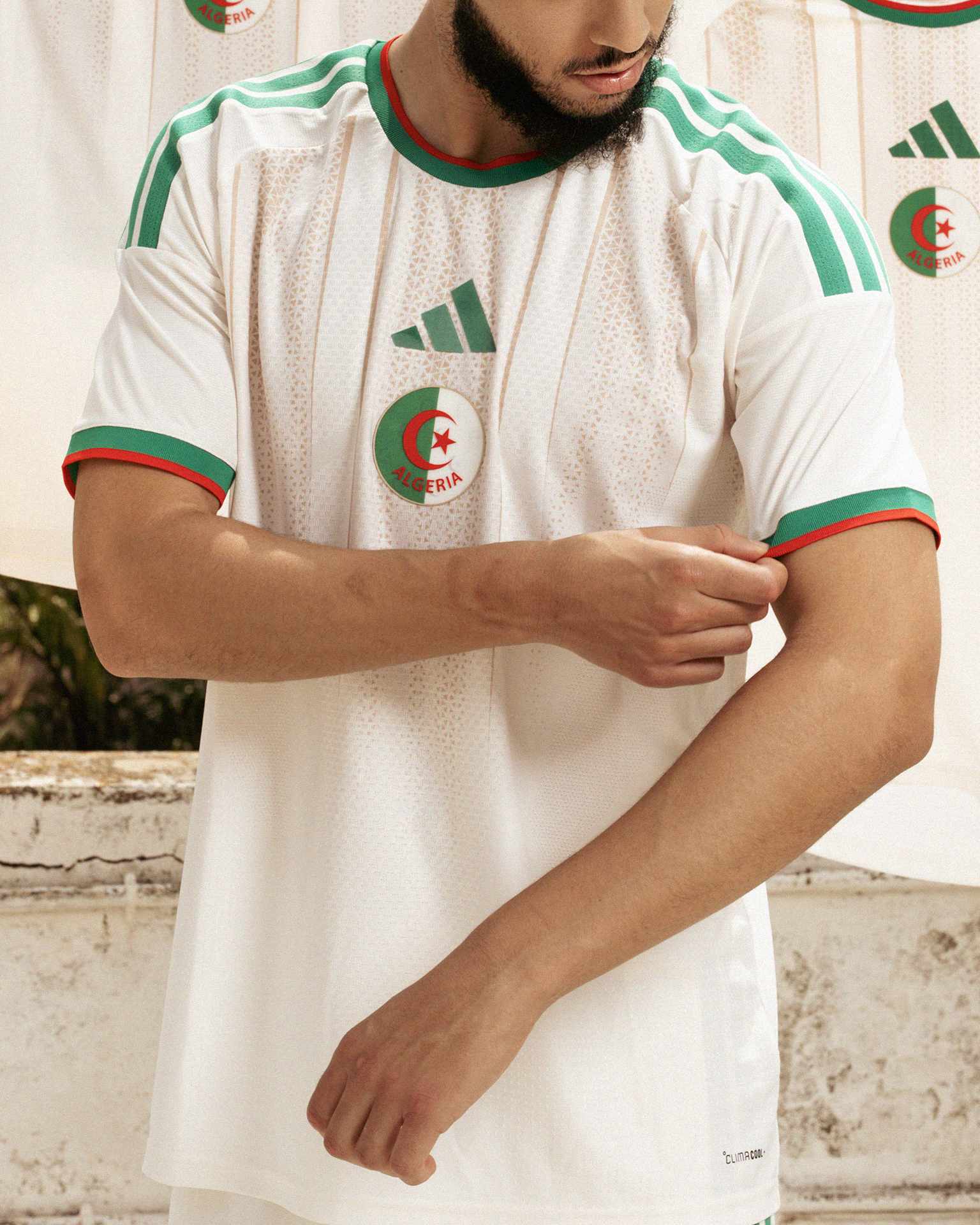Maillot Algérie Domicile 2025/2026 - Blanc