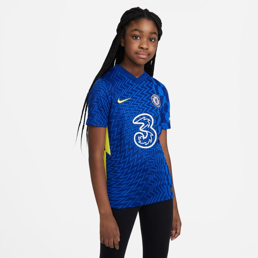 Maillot Chelsea FC Domicile Junior 2021/2022 - Bleu