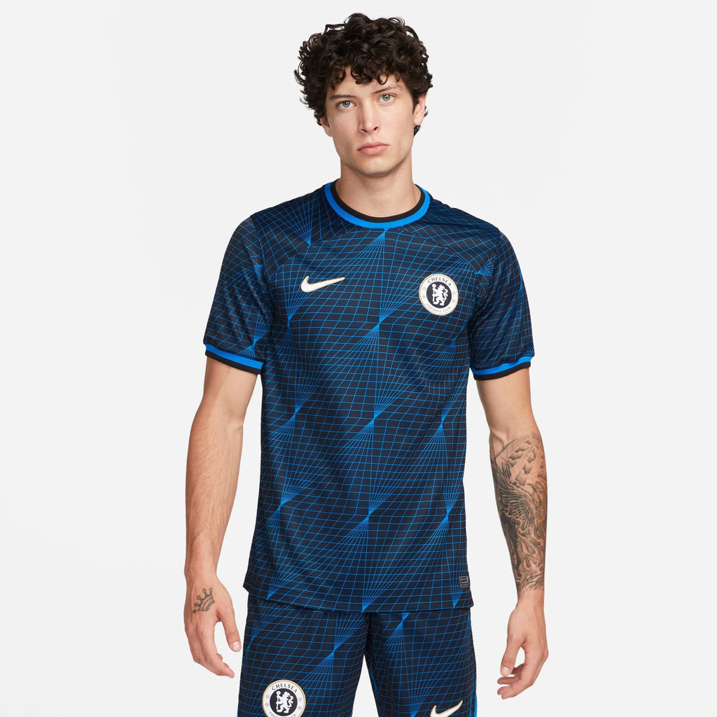 Maillot Chelsea extérieur - Noir/Bleu/Or