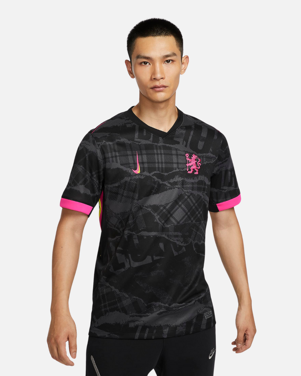 Maillot Chelsea Third 2024/2025 - Noir/Rose