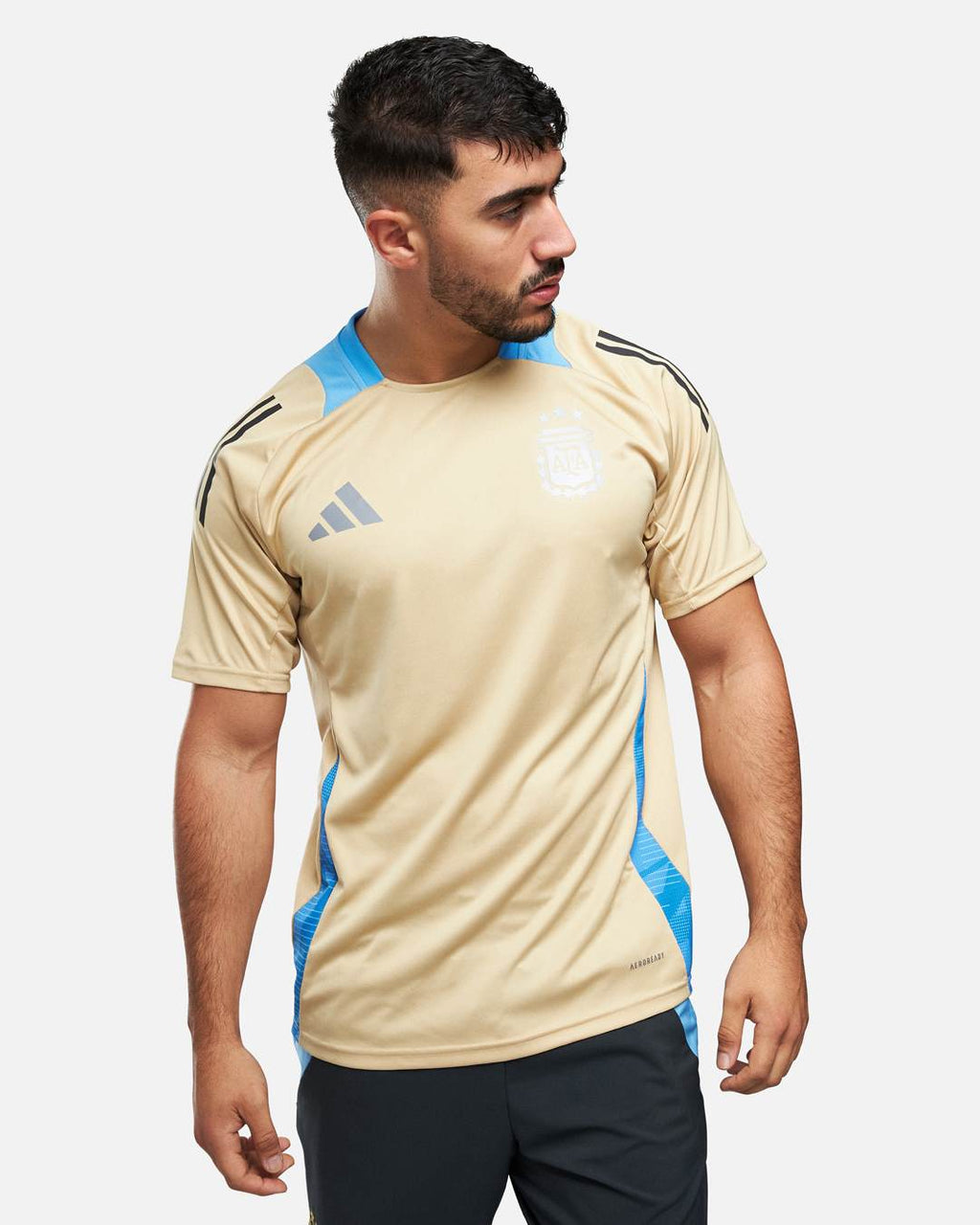 Maillot d'entrainement Argentine - Beige/Bleu