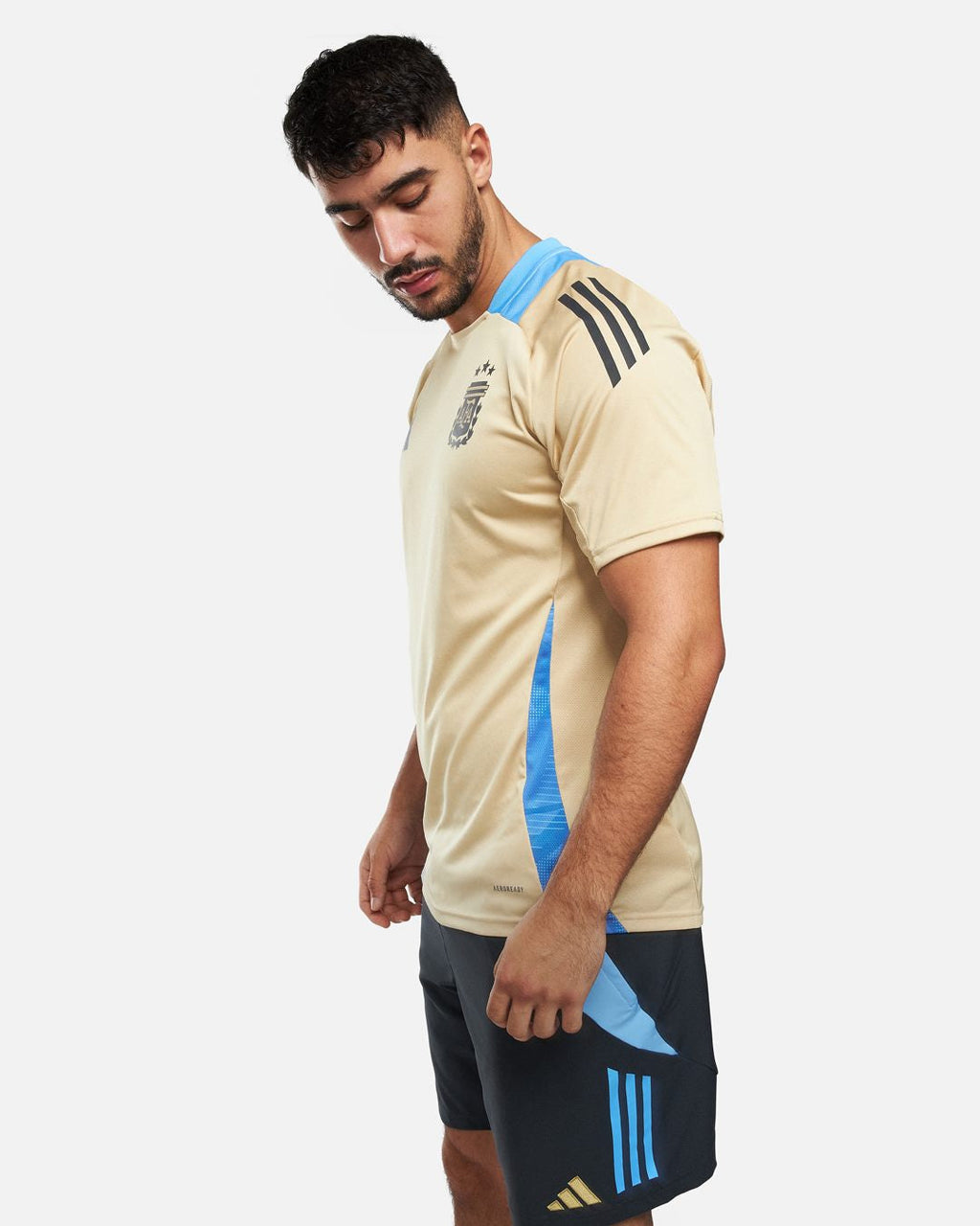 Maillot d'entrainement Argentine - Beige/Bleu