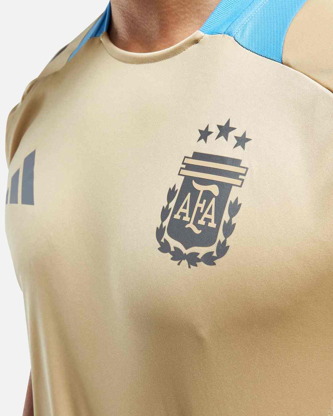 Maillot d'entrainement Argentine - Beige/Bleu