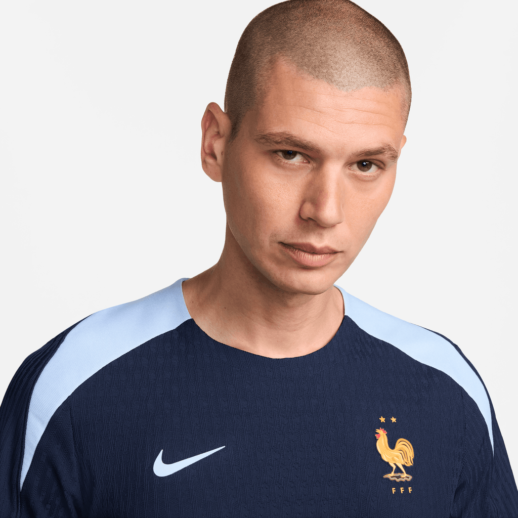 Maillot d'entrainement Equipe de France Elite 2024 - Marine/Bleu