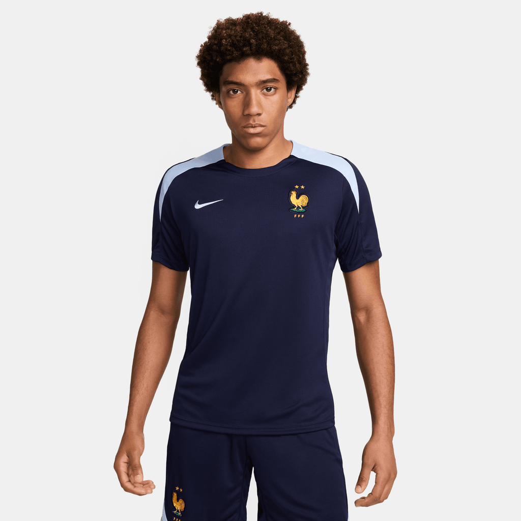 Maillot d'entrainement Equipe de France 2024 - Marine/Bleu