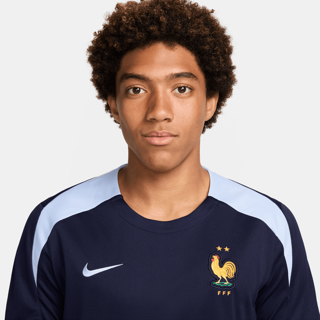 Maillot d'entrainement Equipe de France 2024 - Marine/Bleu